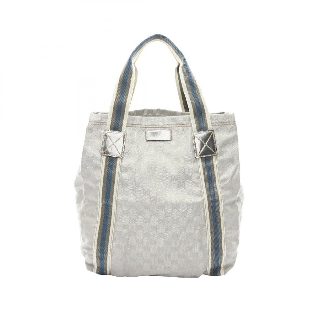 Gucci GG Canvas Sherry Beige Tote Bag